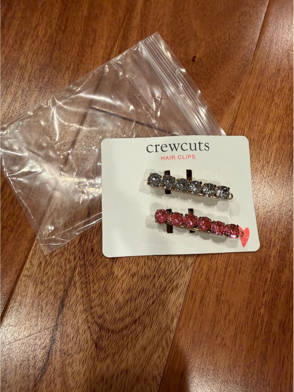 Crewcuts girls hair clips